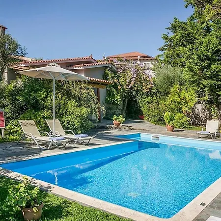 Modern Kefalonia - Private Pool & Gardens - Ac - Lakithra Xenia Villa Fokata